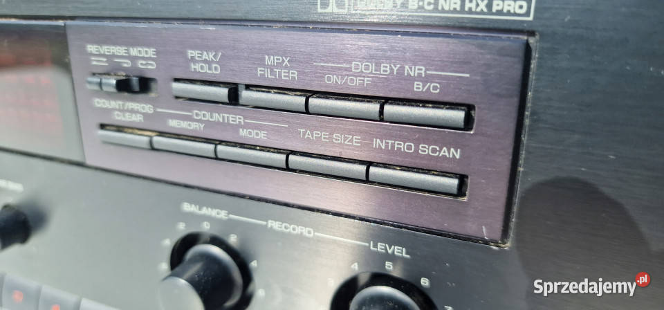 Magnetofon Sherwood DS5015C Stereo Cassette Deck wielkopolskie Międzychód