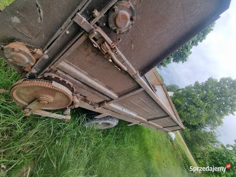 Rozrzutnik obornika 35t możliwy transport nieuszkodzony Radzyń Podlaski