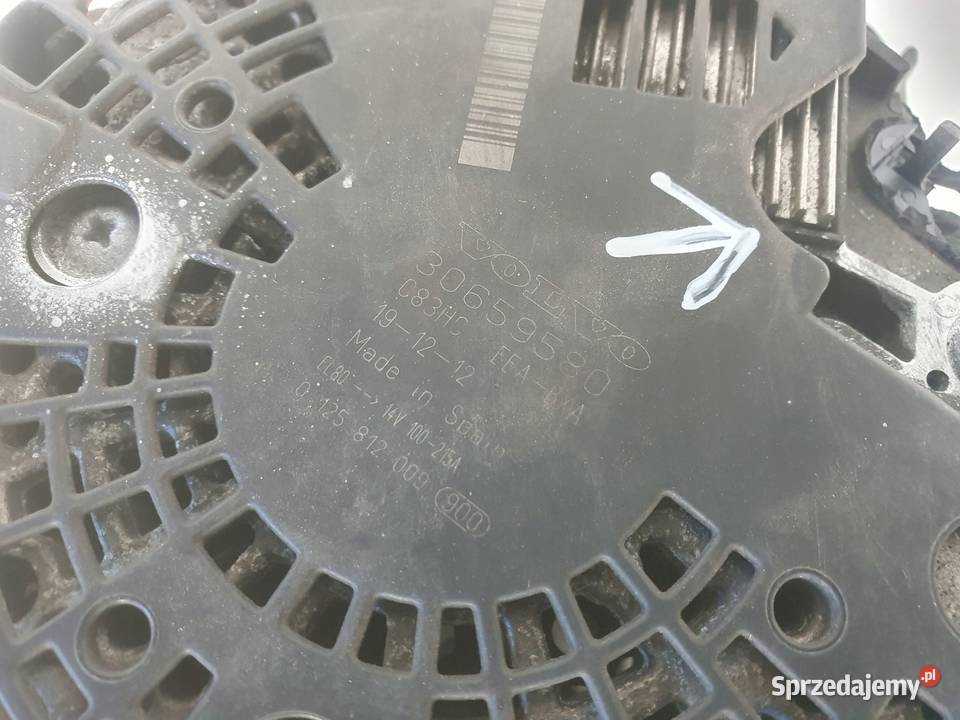 ALTERNATOR Volvo S60 II V60 20 D3 D4 30659580 Chełm