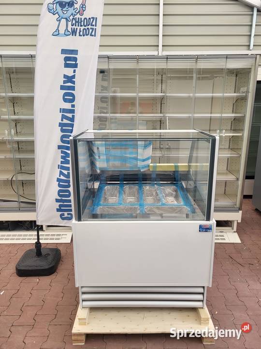 NOWA kuweciarka witryna lodów RTD 6PZ zamrażarka