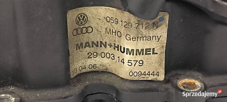 KOLEKTOR SSĄCY AUDI 059129712N Lipno