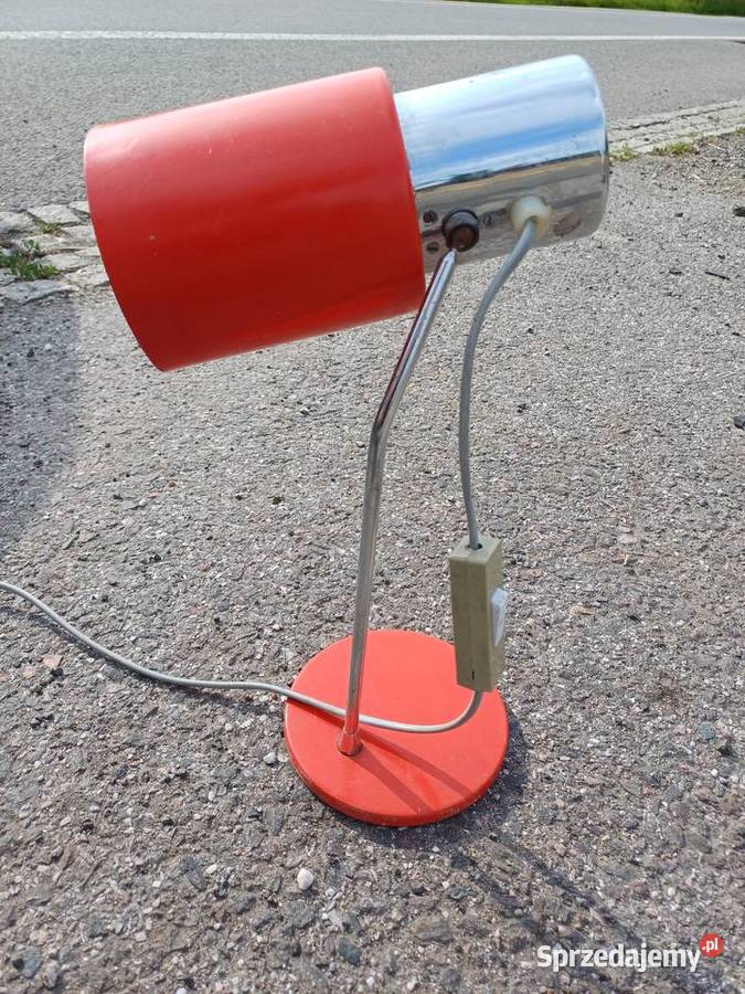 Retro lampka na biurko firmy Napako z 1967 roku Pozostałe Lubań