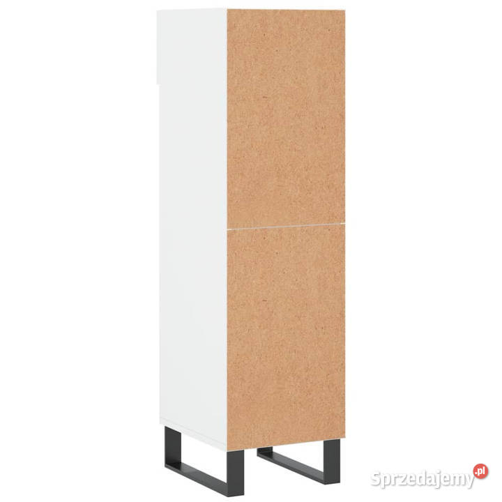 Szafka na buty wysoki połysk biała 30x35x105 mazowieckie