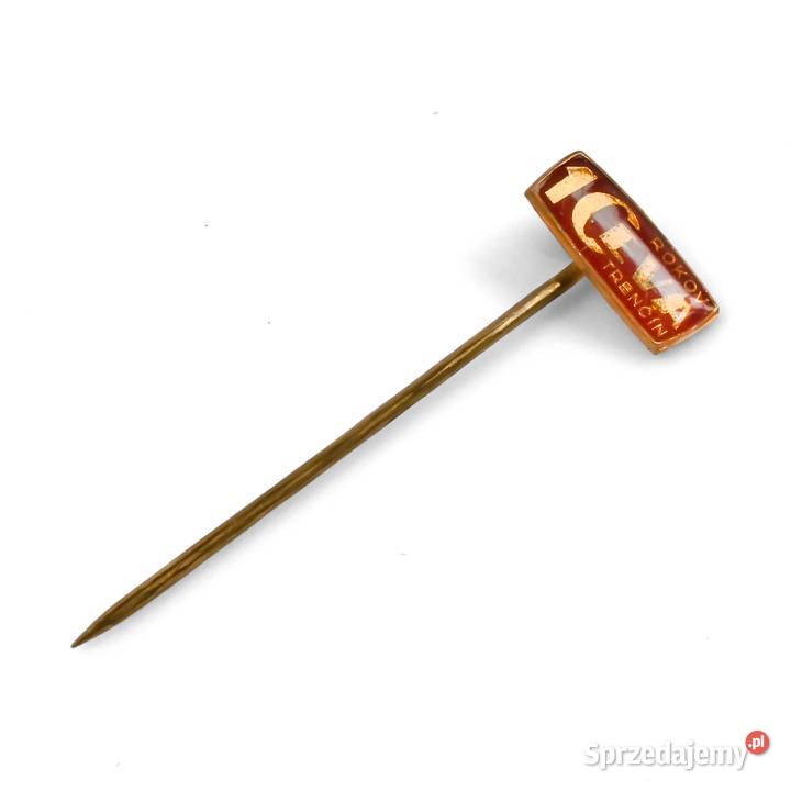 Eva Trencin 1 Metal Przypinka Socrealizm Szczecin sprzedam