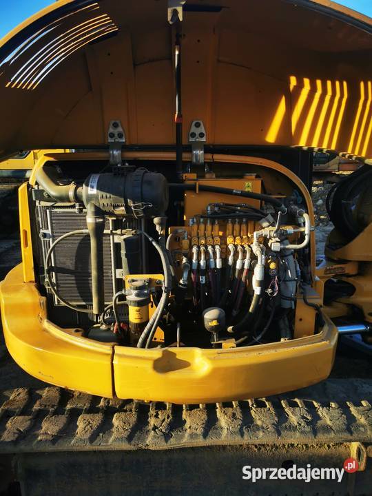 Cat 305 E 2 Koparka gasienicowa Pług Gumowe Cieszyn