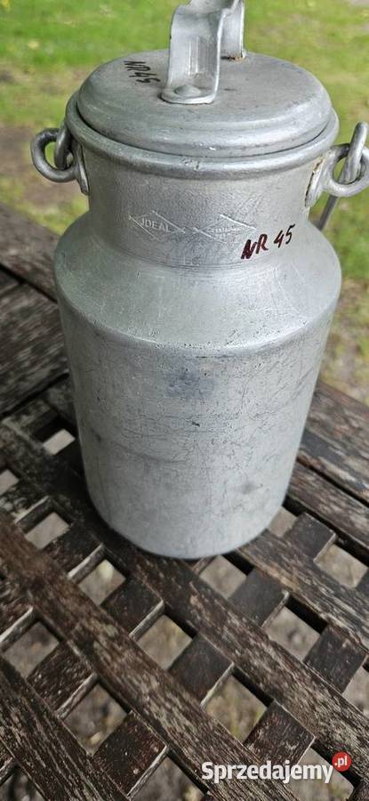 OryginałPiękna aluminiowa kanka z pokrywką z Czajniki Barlinek