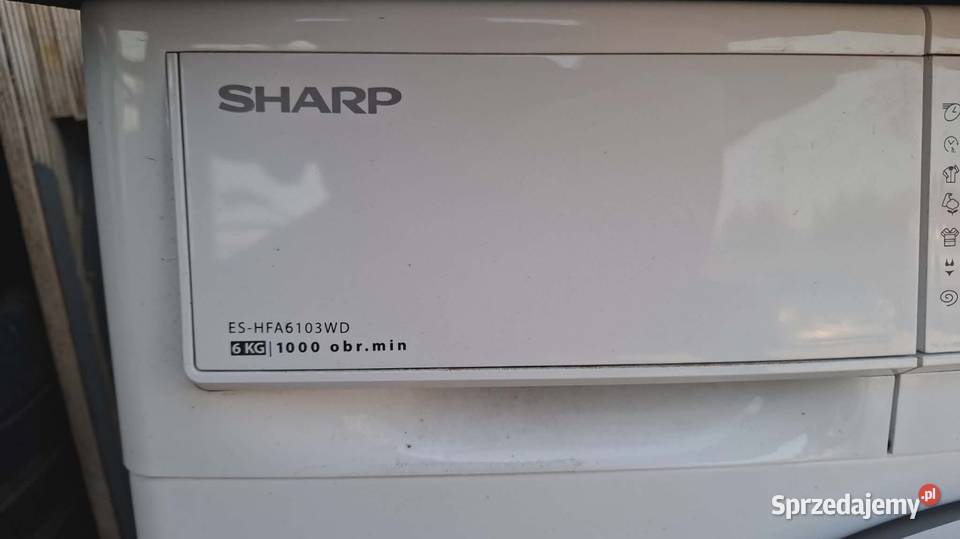 Pralka SHARP 6 1000 obrmin Wola Rasztowska sprzedam