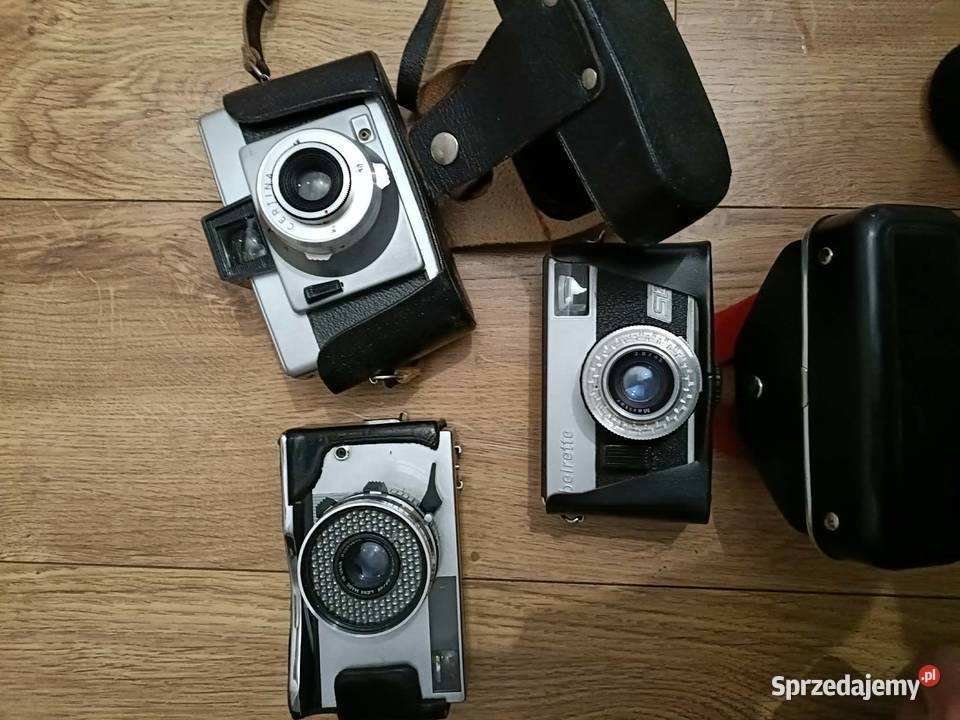 Stary aparat analogowy klisza PRL DDR Certina Wrocław