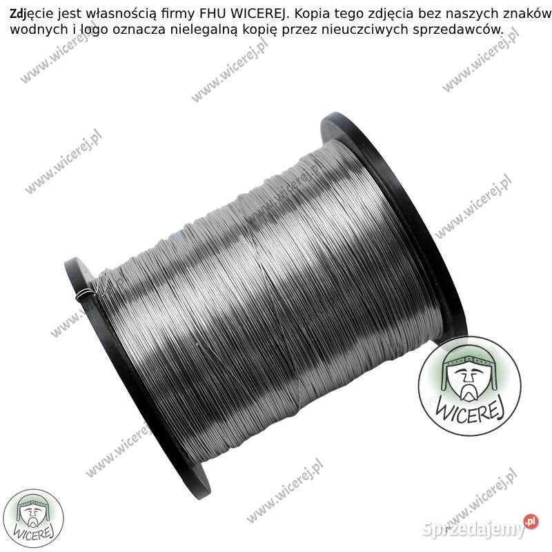 Drut pszczelarski do ramek 03mm 025 Nierdzewny Jaśliska
