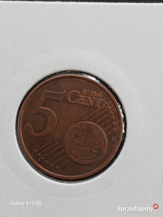 5 Eurocentów Holandia 2010 r wielkopolskie Konin