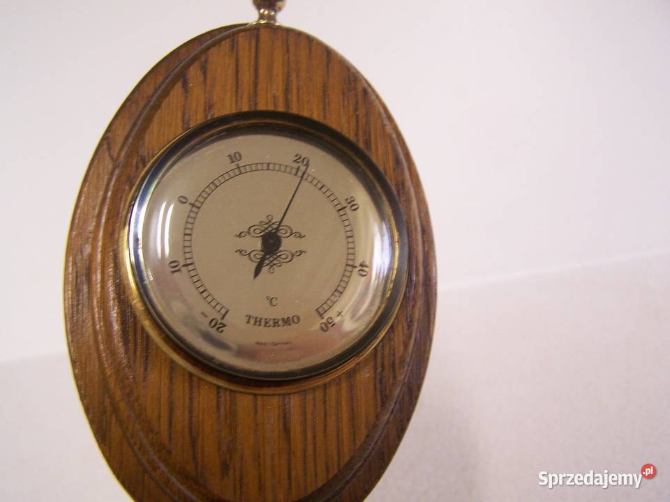 Stylowa stacja pogodowa z WestGermany barometr Koszalin