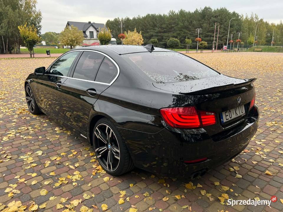 BMW Seria 5 F10 2010R 520D 184 Skóra Duża Navi gniazdo USB łódzkie Sławno