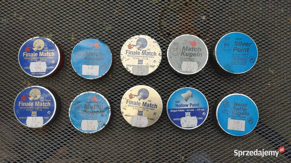 Śrut 45mm HN x 10 Oryg match hollow silver spitz Kobyłka