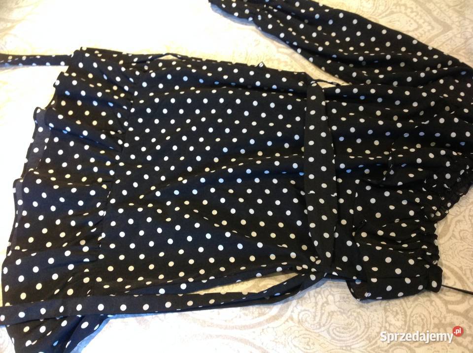 Mini Sukienka Hiszpanka Damska w Grochy S j Nowa Z falbankami