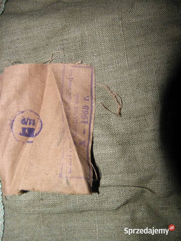 plecak brezentowy LWP KOSTKA wz 3350 NOWY z 1968 Antyki, Sztuka, Kolekcje mazowieckie