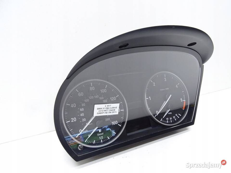 LICZNIK ZEGARY ZEGAR BMW X1 E84 20 D N47 9187345