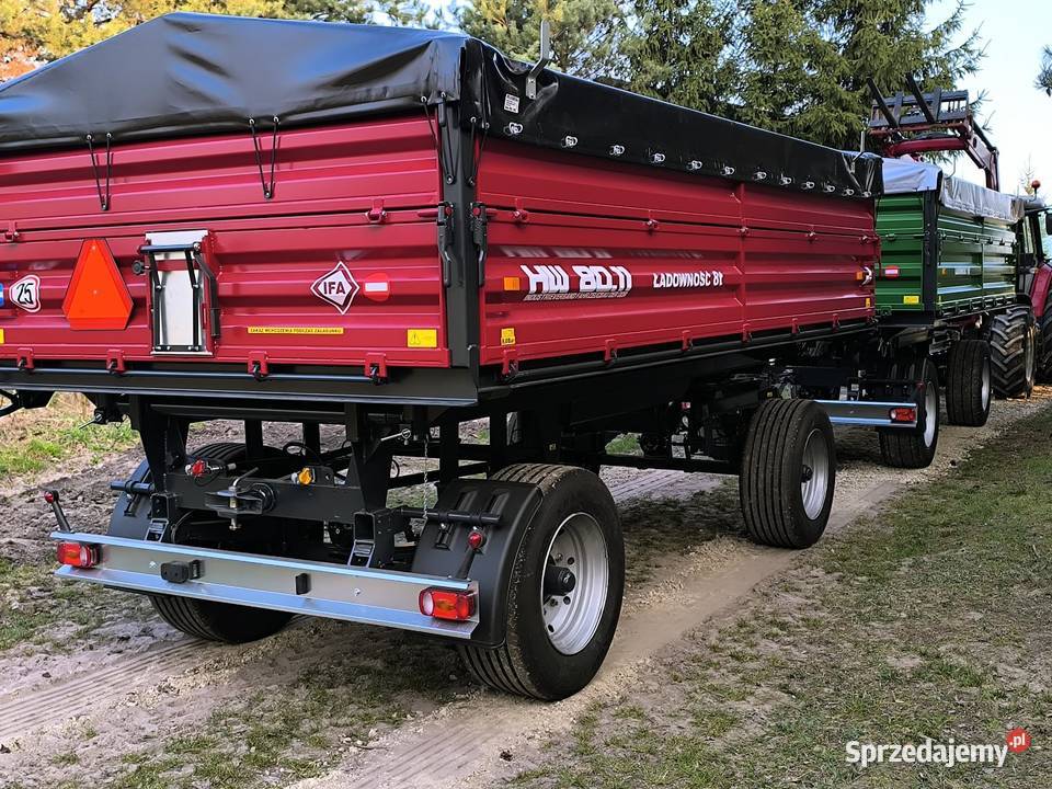Przyczepa rolnicza IFA 10T HW8011 Nowa odbudowie Czemierniki sprzedam