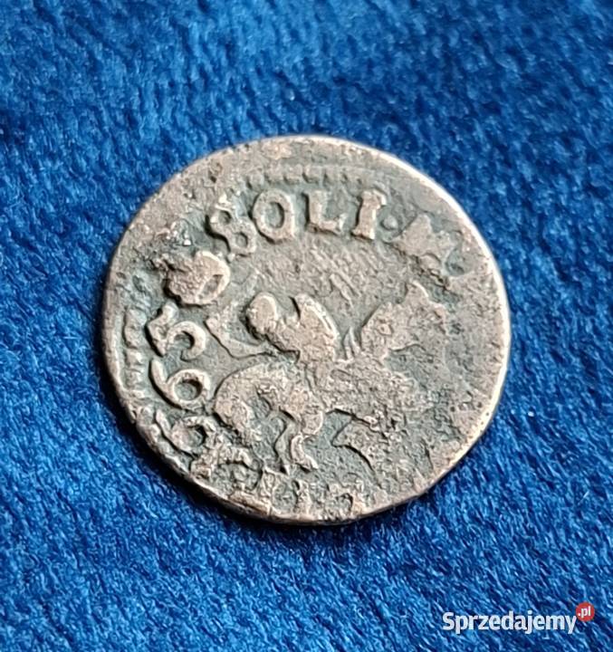 Szeląg litewski Jan II Kazimierz Waza Brześć