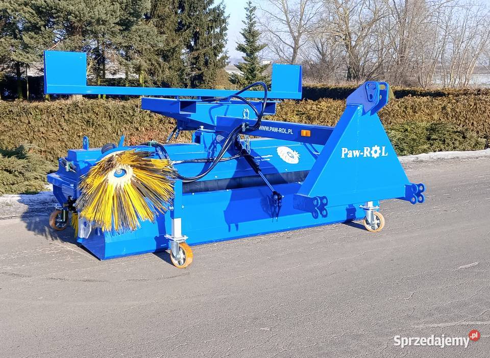 Zamiatarka szczotka do ciągnika ładowarki wózka nieuszkodzony Zakrzewo