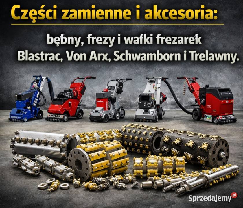 Szlifierka planetarna Blastrac TARCZA Wrocław