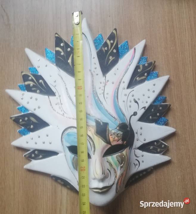 Porcelana maska na ścianę Antyki, Sztuka, Kolekcje Warszawa