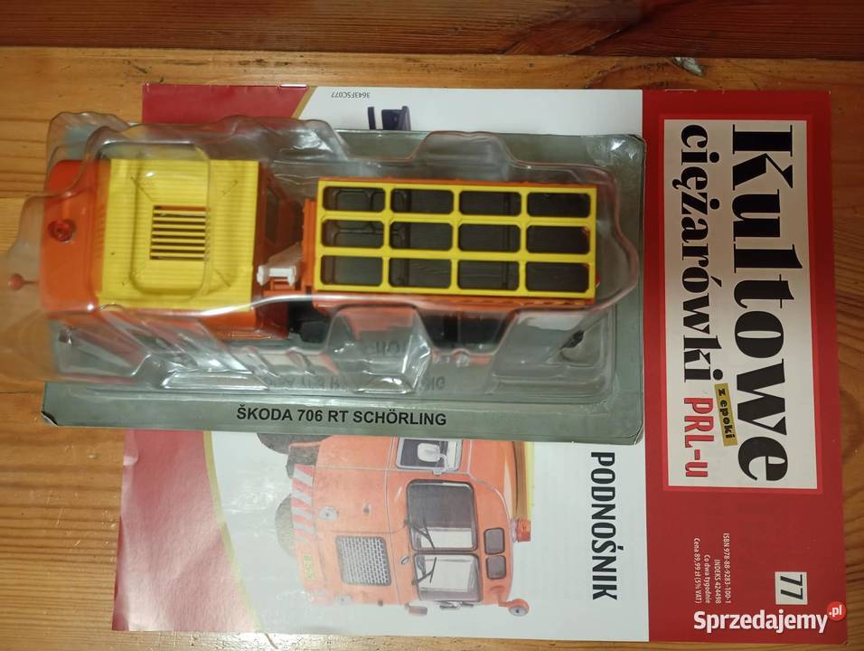 SKODA 706 RT Podnośnik deagostini 143 Kultowe