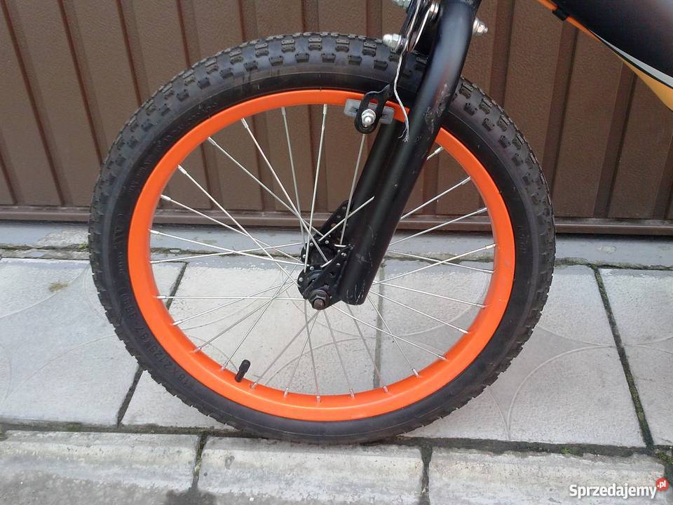 Rower rowerek BMX 18 dziecięcy chłopięcy Biała
