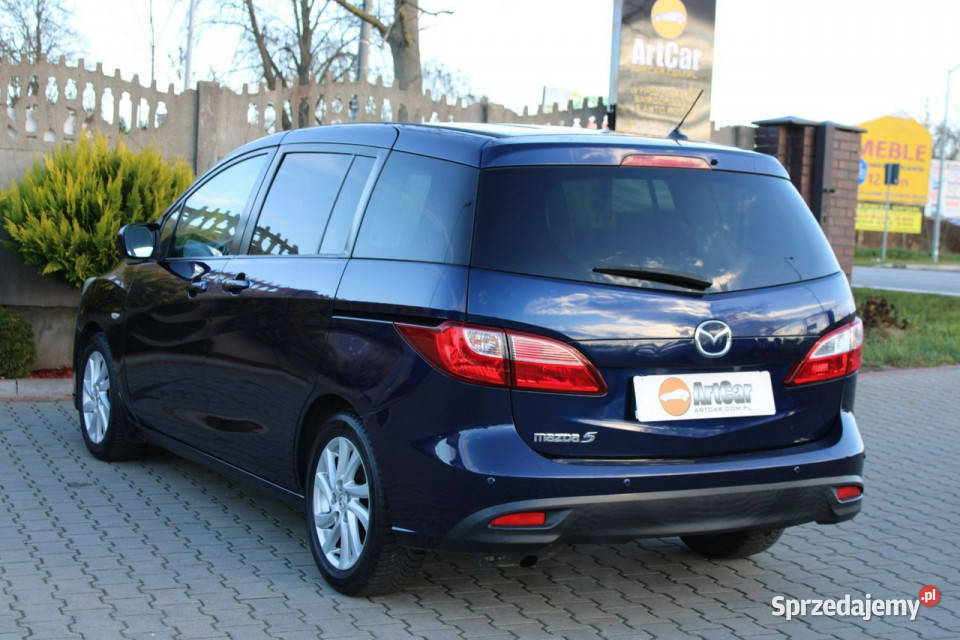 Mazda 5 Mazda 5 II 16D 116 7osobowy 2011 II 2010 nieuszkodzony sprzedam
