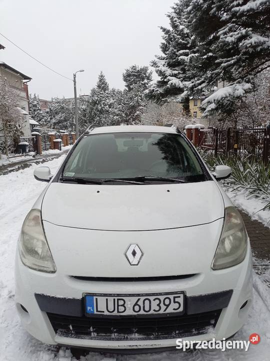 Renault Clio 3 2011r 15dci kombi klima 220000km Lublin
