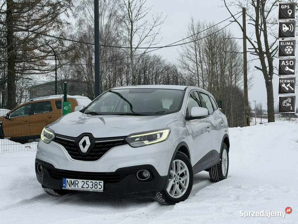 Renault Kadjar 15DCI 110 LED Nawigacja Tempomat elektryczne lusterka Mrągowo sprzedam