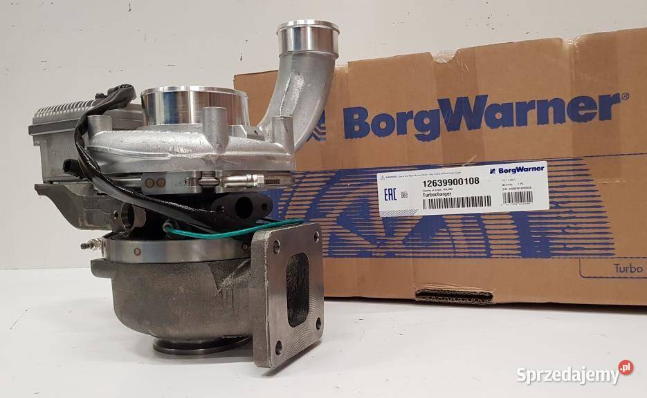 Nowa turbosprężarka BorgWarner KKK 12639900108 Siedlce