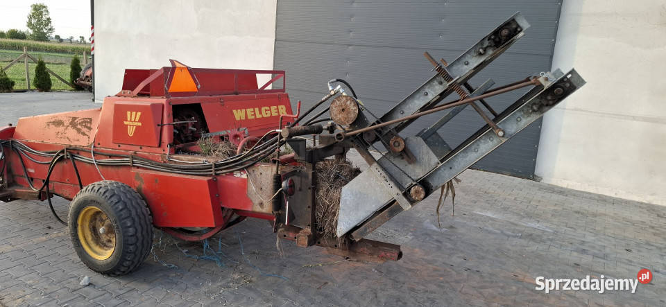 Prasa kostkująca WELGER AP 52 łódzkie Oraczew