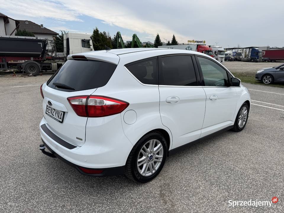 Ford C BENZYNA Klimatronik Tempomat Kamera garażowany Konin sprzedam
