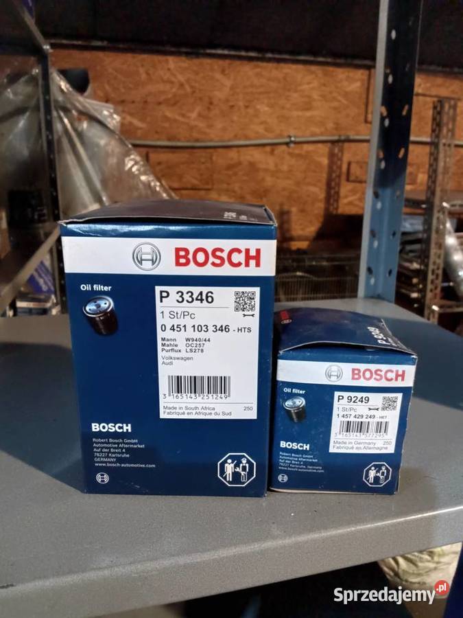 Bosch filtry całość 540 osobowe sprzedam