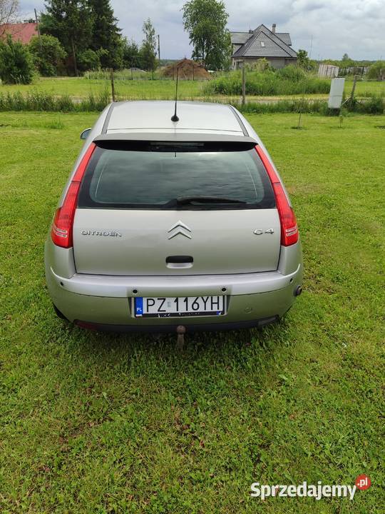 Citroen C4 16 benzyna gaz 2008 manualna Samochody osobowe