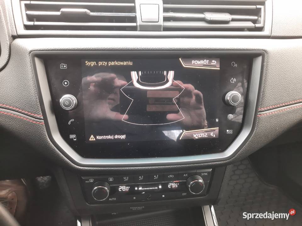 Seat Arona 10TSI GPF FR Salon Polska czujnik parkowania małopolskie Jaśkowice