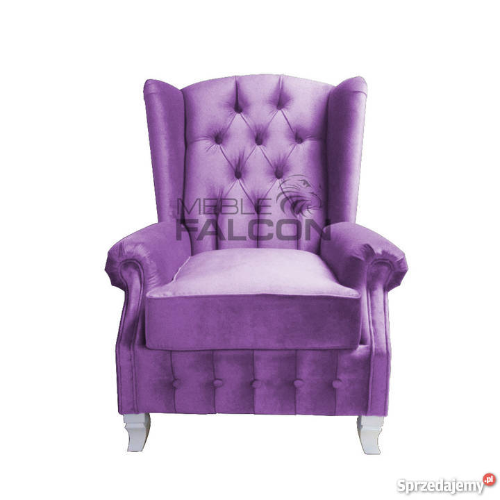 Pikowany fotel Chesterfield Edmonton PRODUCENT toczone Warszawa