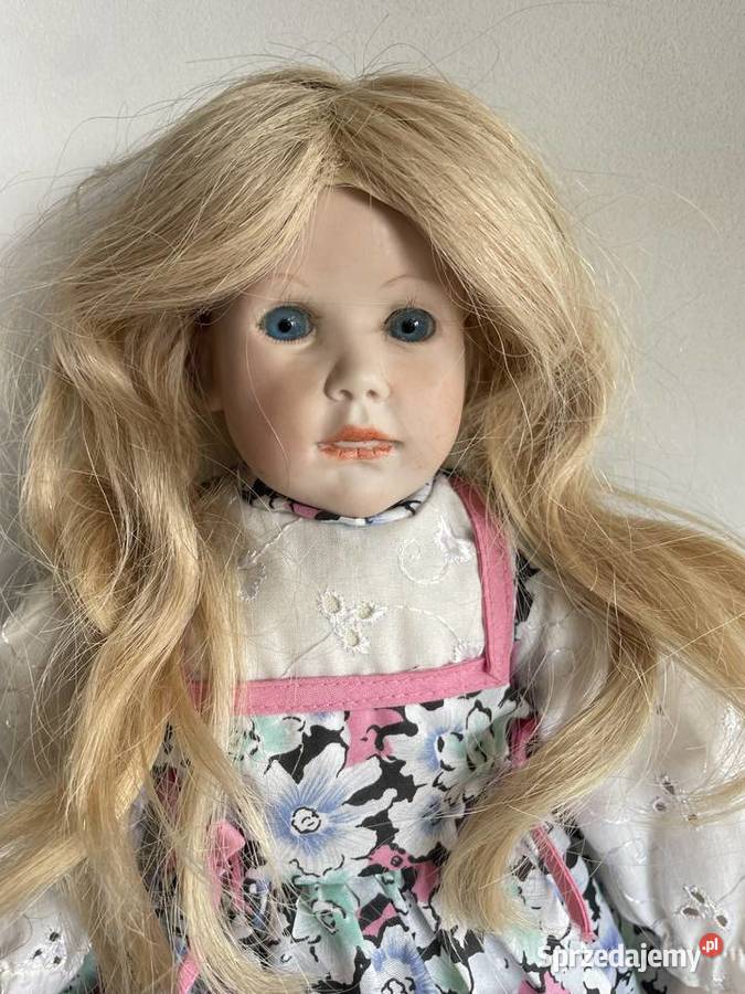 Lalka porcelanowa kolekcjonerska vintage Porcelana i szkło Toruń sprzedam