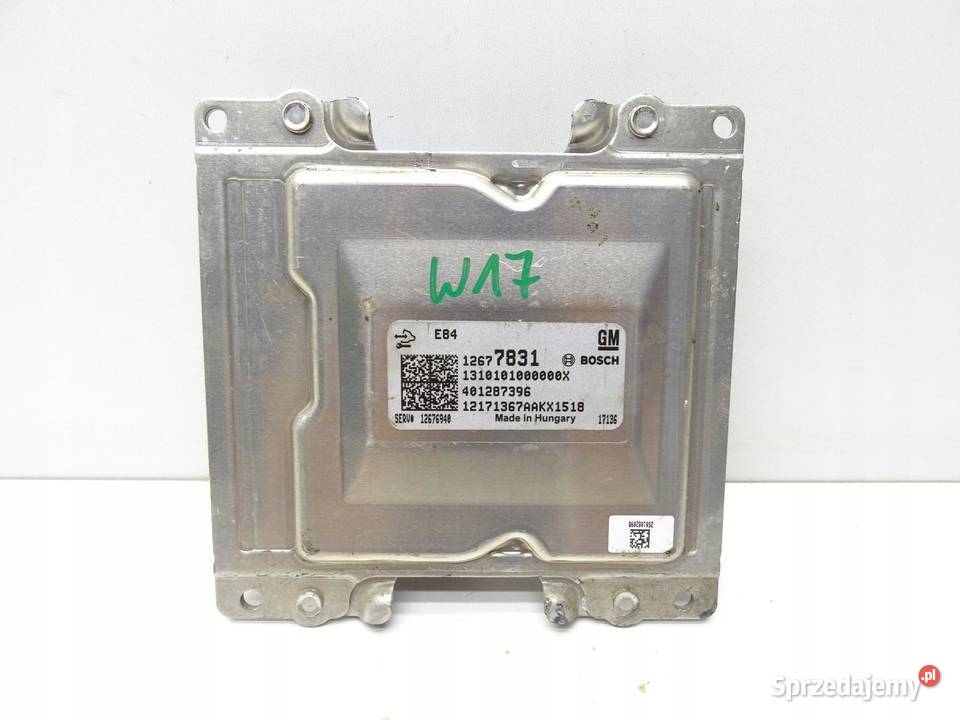 KOMPUTER STEROWNIK SILNIKA 12677831 OPEL ASTRA K osobowe małopolskie