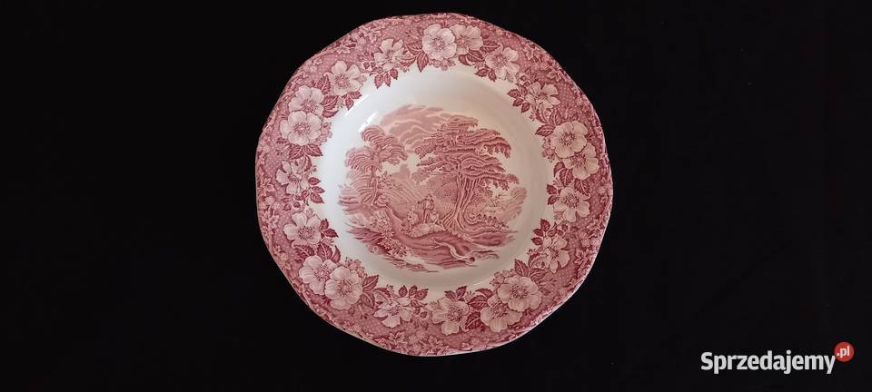 Talerz głęboki angielski Enoch Wedgwood Chełm