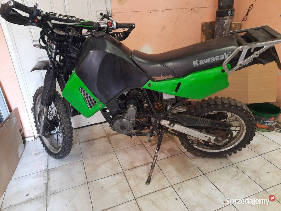 Kawasaki KLR 650 600 części koło bak manetka dolnośląskie Jelenia Góra
