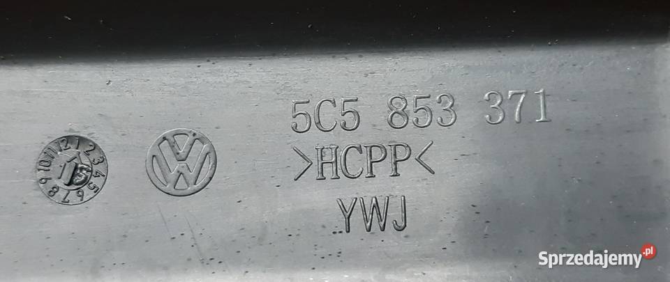 LISTWA PROGOWA LEWA VW BEETLE 5C 5C5853371 osobowe dolnośląskie Mielęcin sprzedam