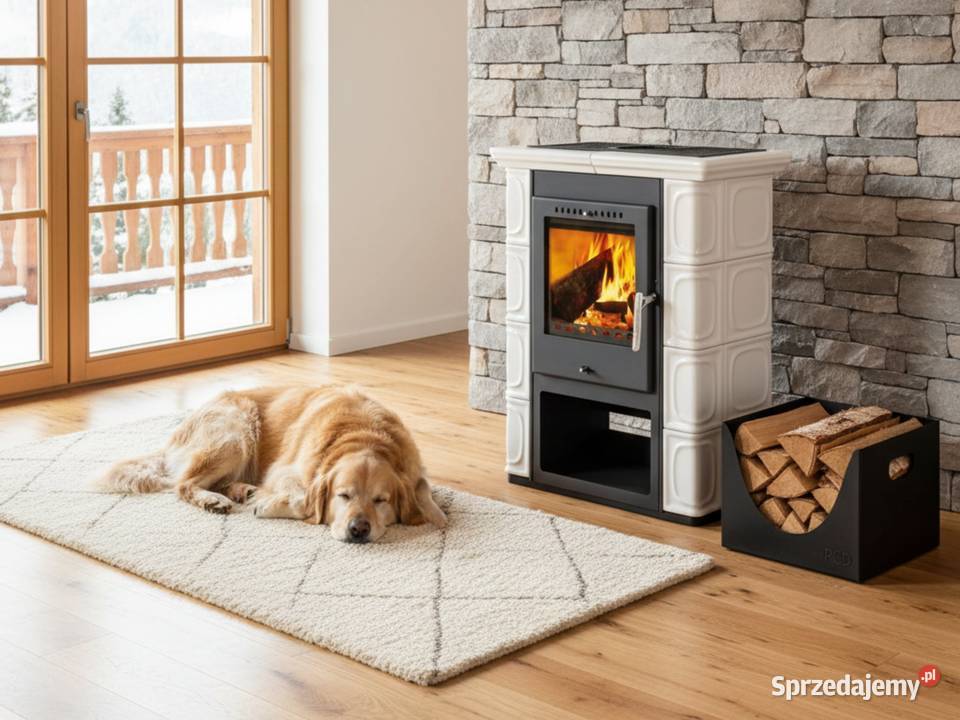 Piec piecyk kaflowy Thorma BORGHOLM Kość Piersno