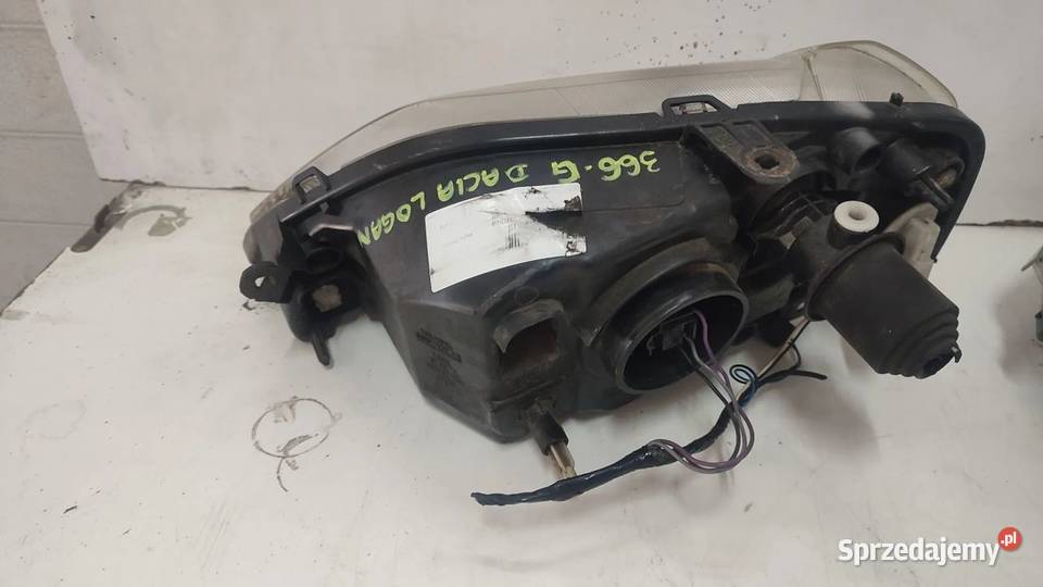 366G LAMPA PRZÓD LEWA PRAWA RENAULT DACIA LOGAN Włoszczowa sprzedam