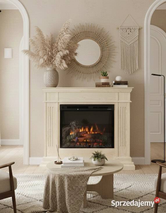 Kominek z drewna wkład elektryczny Dimplex eko