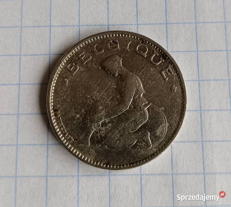 1 FRANK 1923 BELGIA BELGIQUE Piszczac