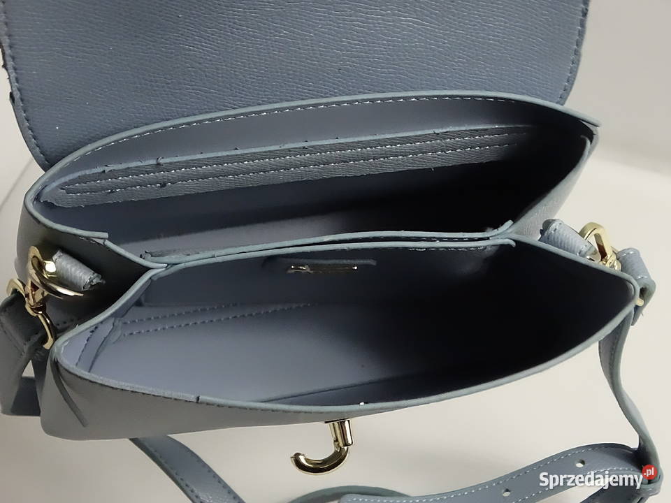 Stylowa błękitna listonoszka CARPISA Stan Listonoszka  lubelskie Biłgoraj