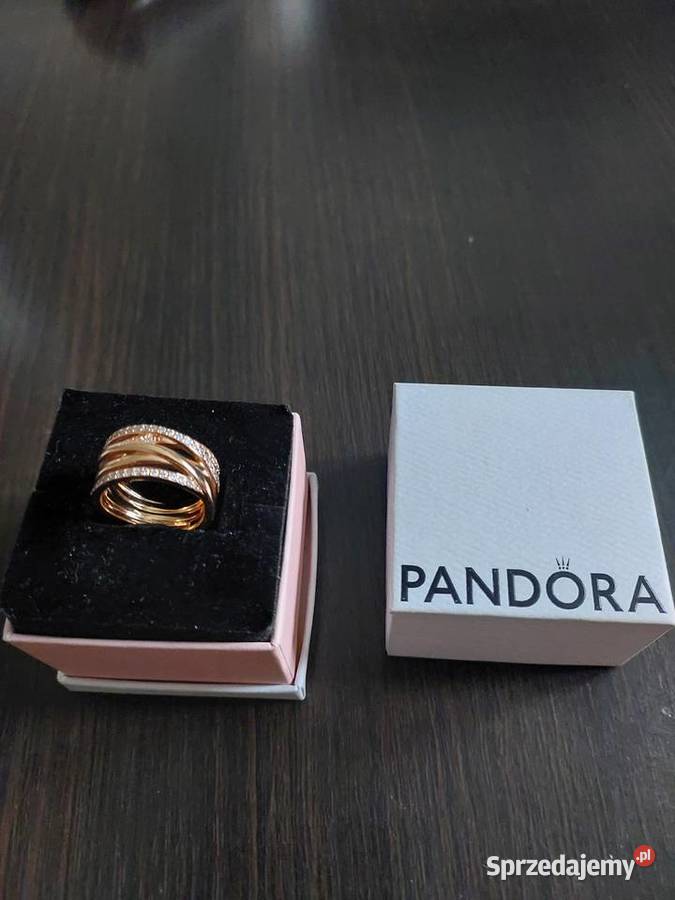 Zlory Pierścionek z zcyrkoniami pandora rozmiar