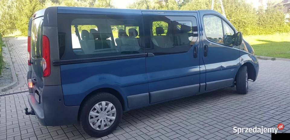 Opel VIVARO 9Osobowy 20 CITDHAK 6BIEGOWY 116 nieuszkodzony Jerzmanowa