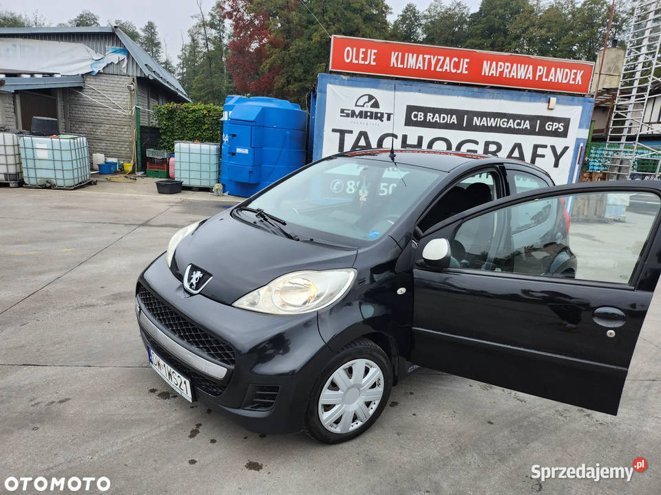 PEUGEOT107 10 BENZ 4 DRZWI klima duży tablet wielkopolskie Ostrów Wielkopolski sprzedam